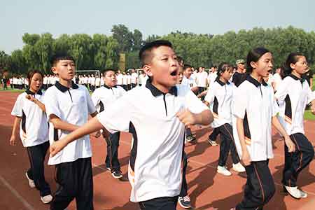 高一新生军训课程